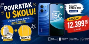 Povratak u skolu - Redmi 15C