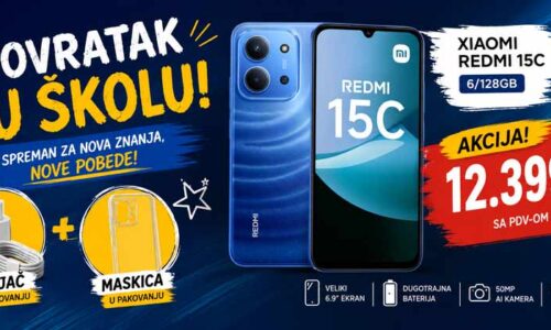 Povratak u skolu - Redmi 15C