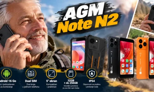 AGM Note N2 – povoljan Android telefon